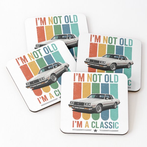 Item preview, I'm Not Old I'm A Classic Funny Car Graphic designed and sold by QuiteOrbit.