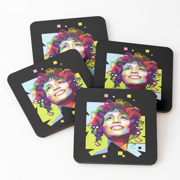 Item preview, Colorful Retro Soul Diva Pop Art For Music Fans Gift For 80S Lovers designed and sold by YokaiFujin.