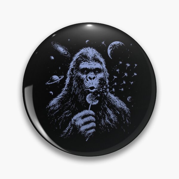 Item preview, Bigfoot Blowing Wishes Funny Bigfoot Blowing Dandelion Vintage designed and sold by Hedoraxe.
