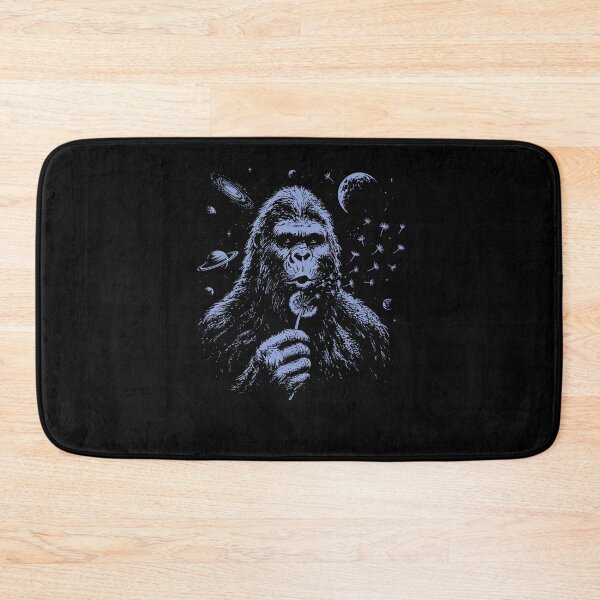Item preview, Bigfoot Blowing Wishes Funny Bigfoot Blowing Dandelion Vintage designed and sold by Hedoraxe.