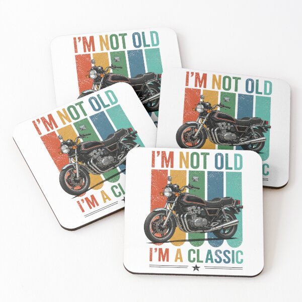 Item preview, I'm Not Old I'm A Classic Funny Motobike Graphic designed and sold by QuiteOrbit.