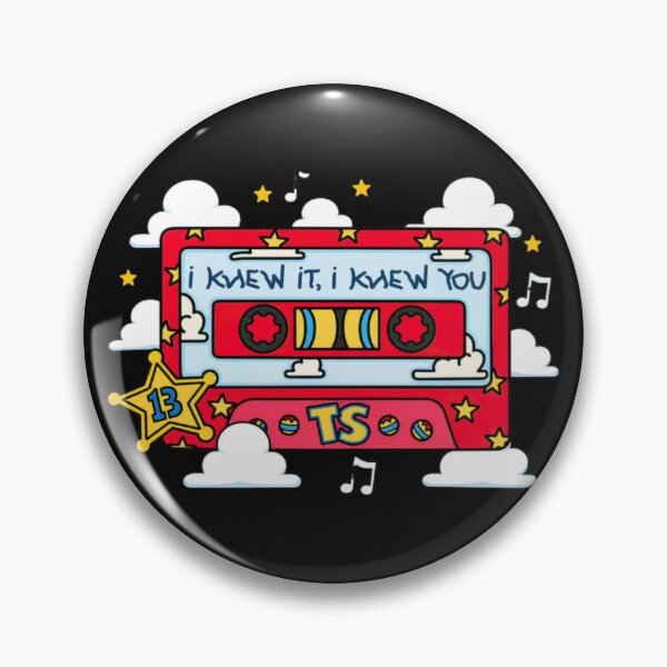 Item preview, Red Cassette Music Cloud I Knew It Retro Design designed and sold by bvarkox.