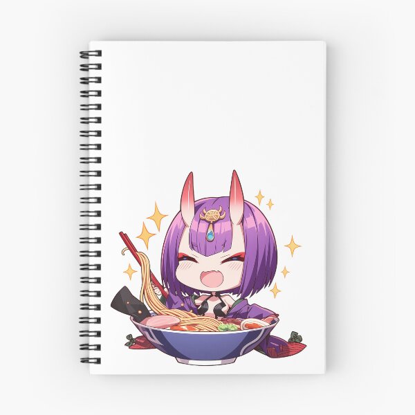 Item preview, Shuten Douji Fate Grand Order Kawaii Ramen Demon Snack Time designed and sold by mildaclairmo.