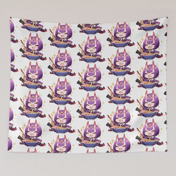 Item preview, Shuten Douji Fate Grand Order Kawaii Ramen Demon Snack Time designed and sold by mildaclairmo.