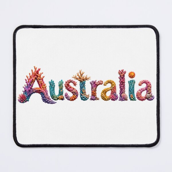 Item preview, Australia Word Art Design – Australian Holiday Keepsake designed and sold by Holiday-Hunter.