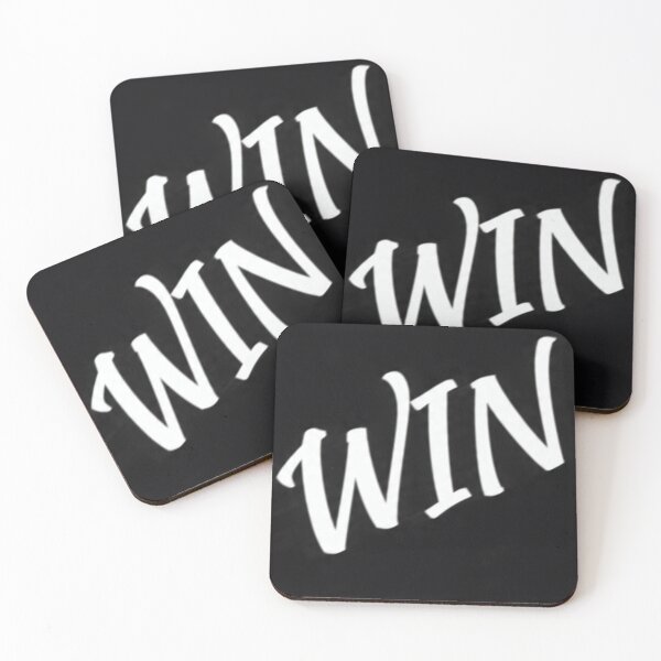 Item preview, WIN | Bold Calligraphy Motivational Quote designed and sold by RAMHEARTS.