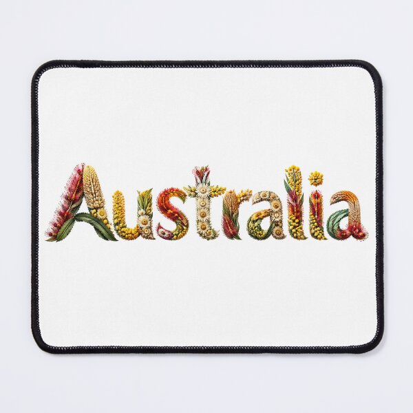 Item preview, Colourful Australia Word Art – Australian Souvenir Design designed and sold by Holiday-Hunter.