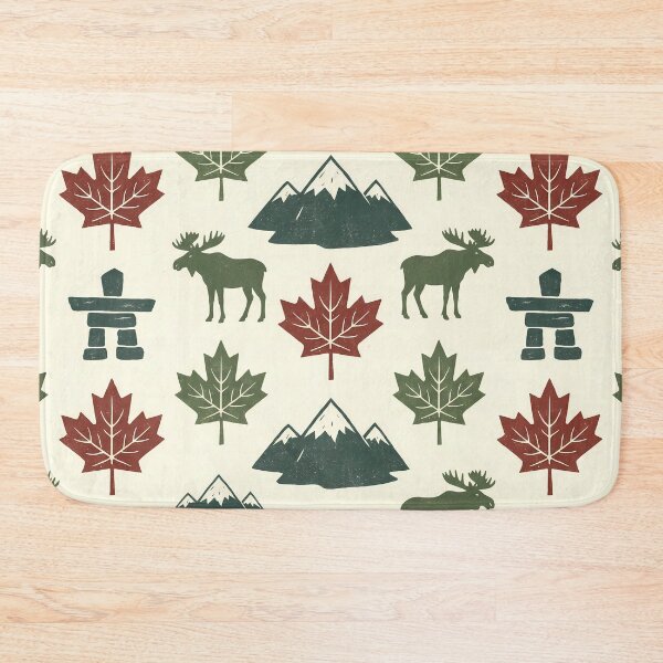 Item preview, Canada Maple Moose Hockey Multicultural Wilderness Diversity designed and sold by ART ATTACK ZONE.