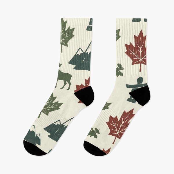 Item preview, Canada Maple Moose Hockey Multicultural Wilderness Diversity designed and sold by ART ATTACK ZONE.