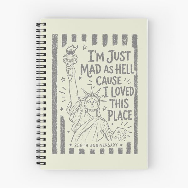 Item preview, I’m Just Mad As Hell 250th Anniversary Cause I Loved This Place Red White and Blue Resistance 4th of July designed and sold by Kovav.