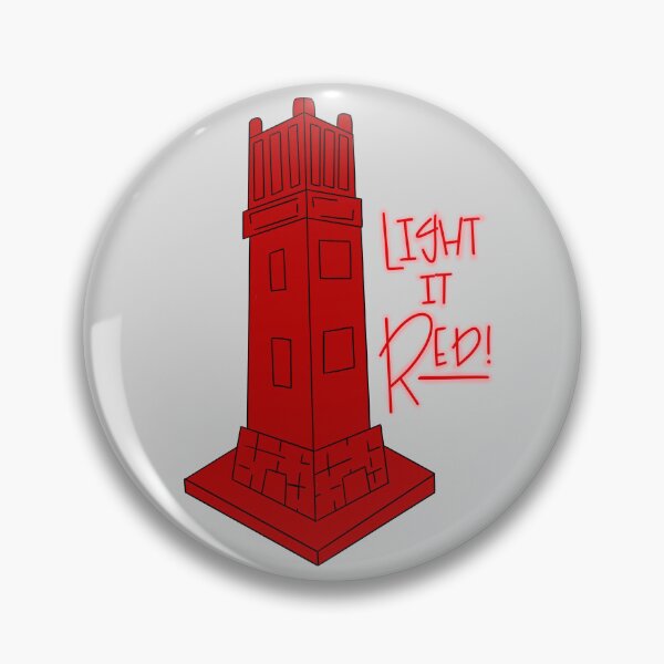 Item preview, Light it Red NCSU Belltower designed and sold by tayterrtot.