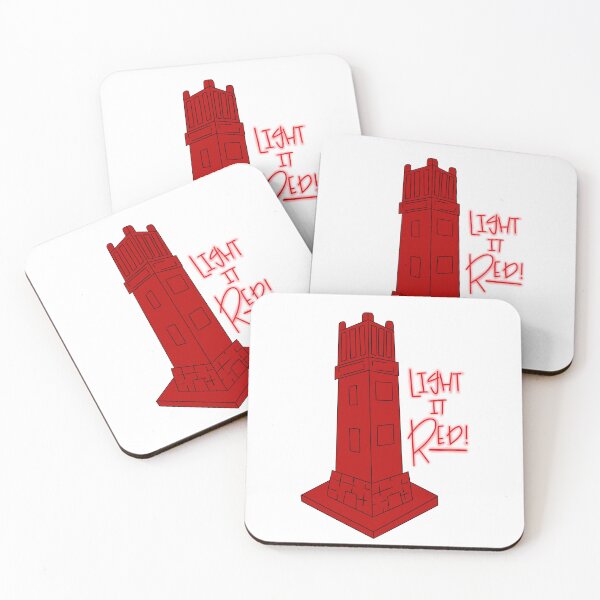 Item preview, Light it Red NCSU Belltower designed and sold by tayterrtot.