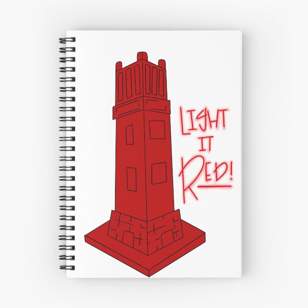 Item preview, Light it Red NCSU Belltower designed and sold by tayterrtot.
