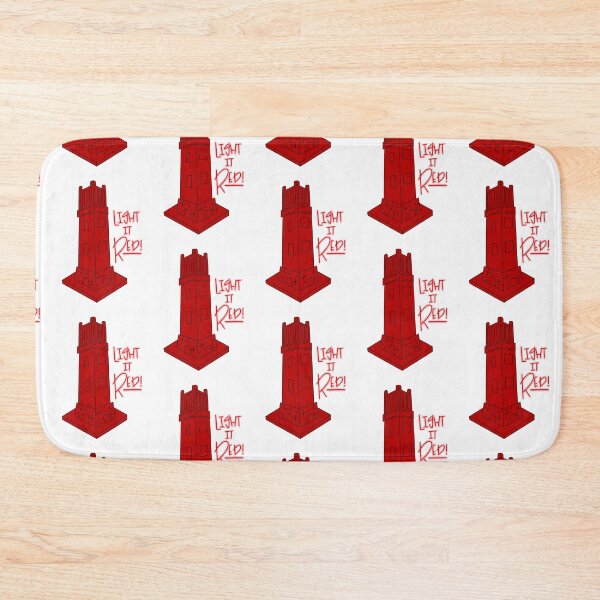 Item preview, Light it Red NCSU Belltower designed and sold by tayterrtot.