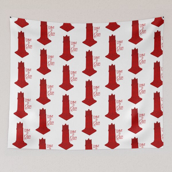 Item preview, Light it Red NCSU Belltower designed and sold by tayterrtot.