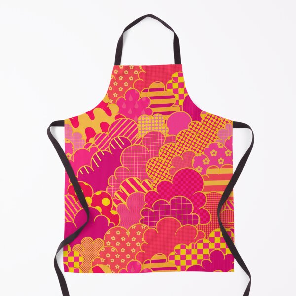 Item preview, Cartoon Cumulus - Sunset Patchwork designed and sold by atalablues.