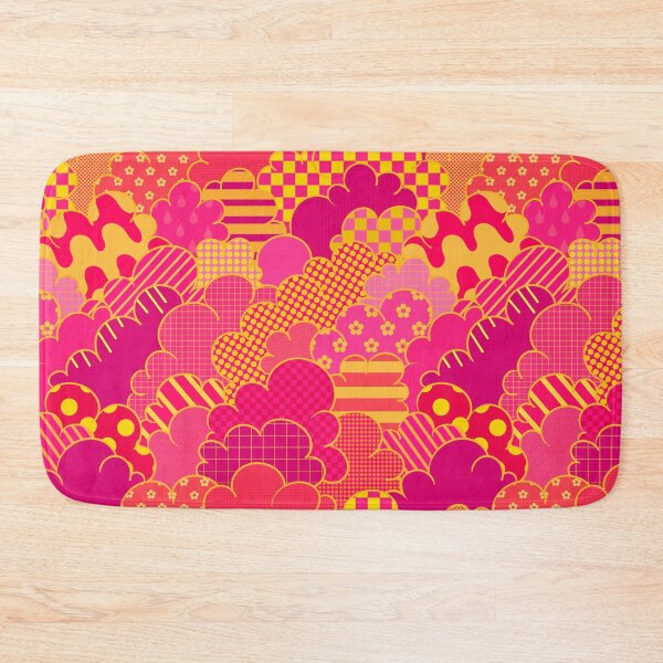 Item preview, Cartoon Cumulus - Sunset Patchwork designed and sold by atalablues.