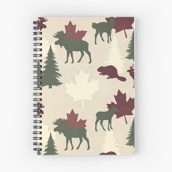 Item preview, Nature Canada Maple Moose Hockey Multicultural Wilderness Diversity designed and sold by ART ATTACK ZONE.