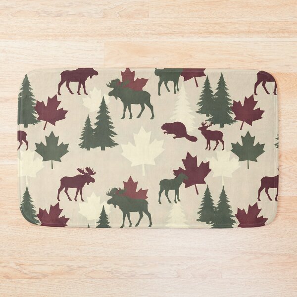 Item preview, Nature Canada Maple Moose Hockey Multicultural Wilderness Diversity designed and sold by ART ATTACK ZONE.