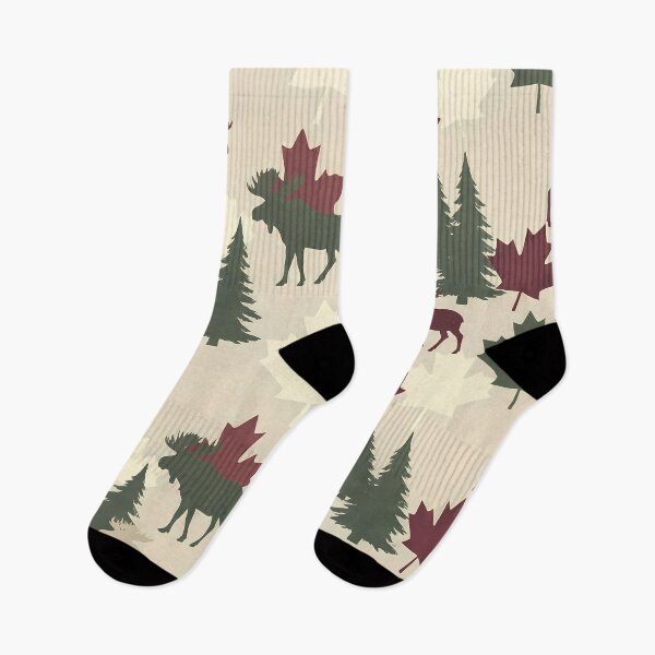 Item preview, Nature Canada Maple Moose Hockey Multicultural Wilderness Diversity designed and sold by ART ATTACK ZONE.