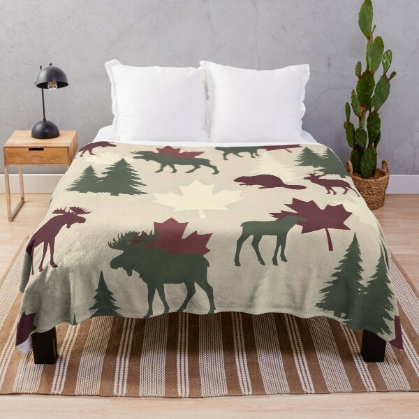 Item preview, Nature Canada Maple Moose Hockey Multicultural Wilderness Diversity designed and sold by ART ATTACK ZONE.