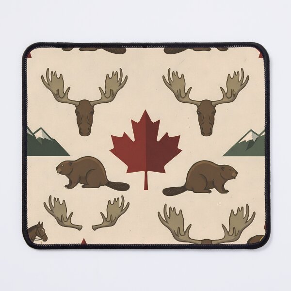 Item preview, Horse Canada Maple Moose Hockey Multicultural Wilderness Diversity designed and sold by ART ATTACK ZONE.