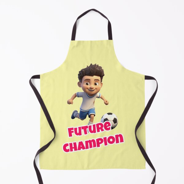 Item preview, Future Champion boy at football training quote designed and sold by Mauswohn.