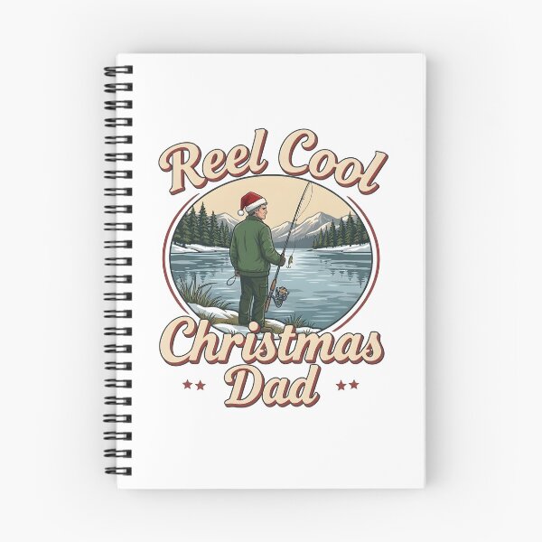 Item preview, Reel Cool Christmas Dad Fishing Holiday designed and sold by LuloCreative.