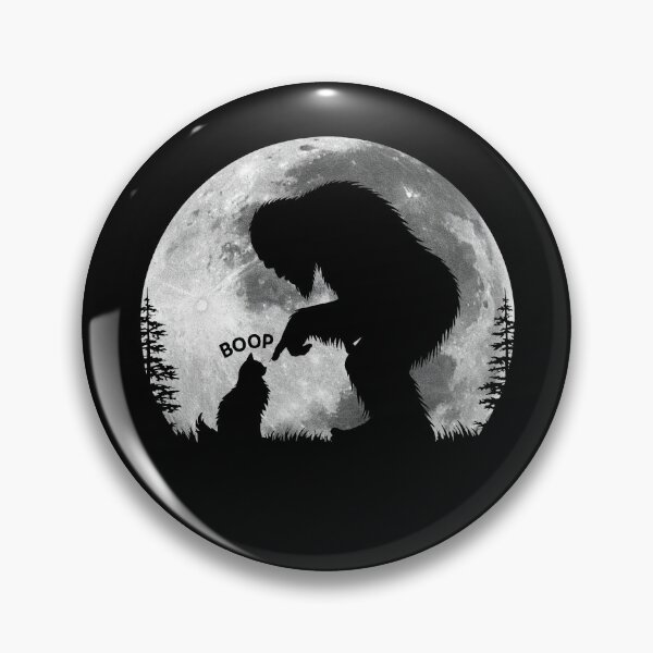 Item preview, Bigfoot Boop Cat Funny Meme designed and sold by suhairee-studio.
