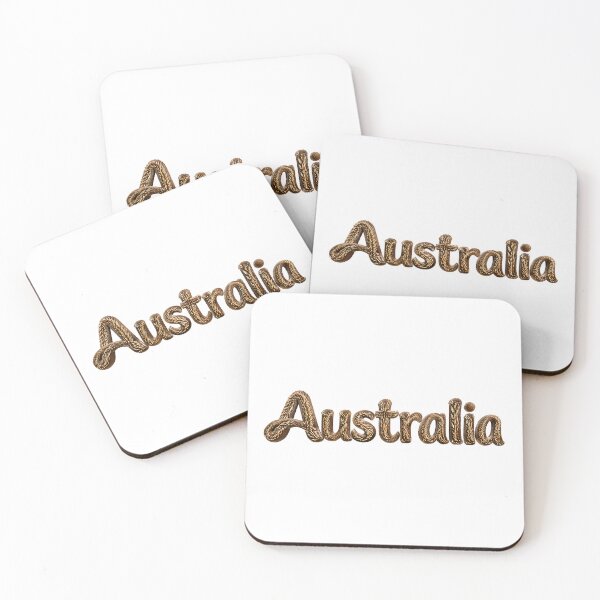 Item preview, Colourful Australia Word Art – Australian Souvenir Design designed and sold by Holiday-Hunter.