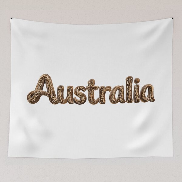 Item preview, Colourful Australia Word Art – Australian Souvenir Design designed and sold by Holiday-Hunter.