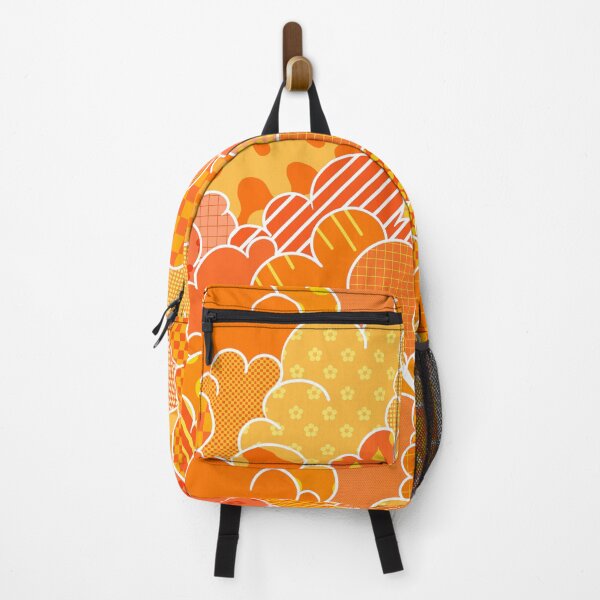 Item preview, Cartoon Cumulus - Orange Patchwork designed and sold by atalablues.