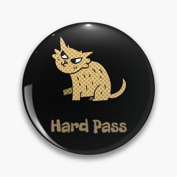 Item preview, Hard Pass Cat – Bold Reaction Cat Funny Introvert Boundary Meme Design designed and sold by ContigoART.