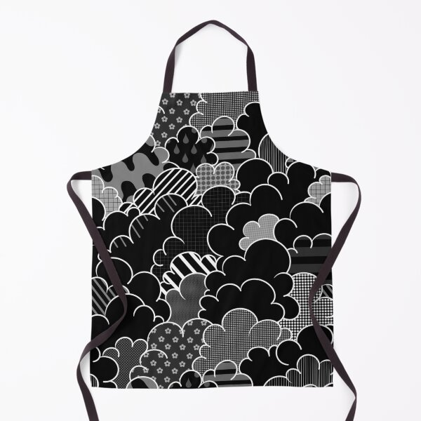 Artikelvorschau, Cartoon Cumulus – Dark Noir Patchwork entworfen und verkauft von atalablues.