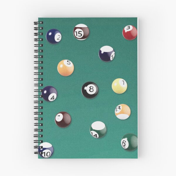 Item preview, billiard table with pool balls designed and sold by meuliasshop.