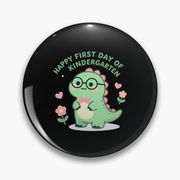 Item preview, Happy First Day of Kindergarten — Dinosaur designed and sold by CHRIS0008.
