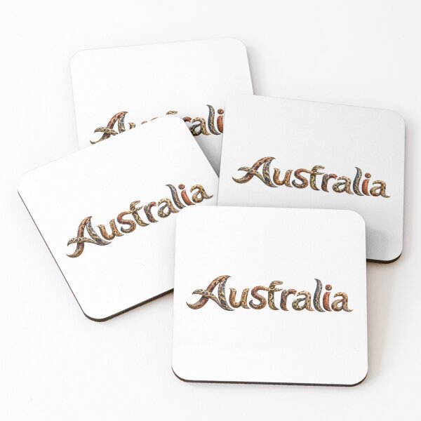 Item preview, Beautiful Australia Word Art – Scenic Souvenir Design designed and sold by Holiday-Hunter.