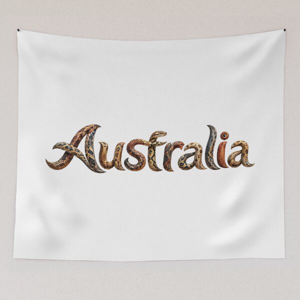 Item preview, Beautiful Australia Word Art – Scenic Souvenir Design designed and sold by Holiday-Hunter.