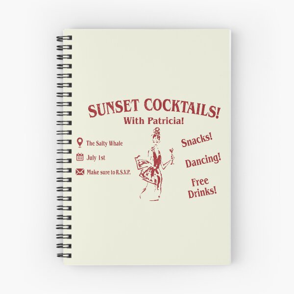 Item preview, Sunset Cocktails With Patricia Vintage 90s Movie designed and sold by Kovav.