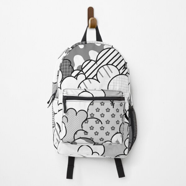Item preview, Cartoon Cumulus - Light Noir Patchwork designed and sold by atalablues.