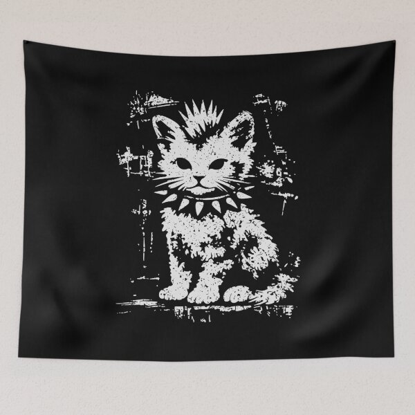 Item preview, Cat Punk Vintage  designed and sold by suhairee-studio.