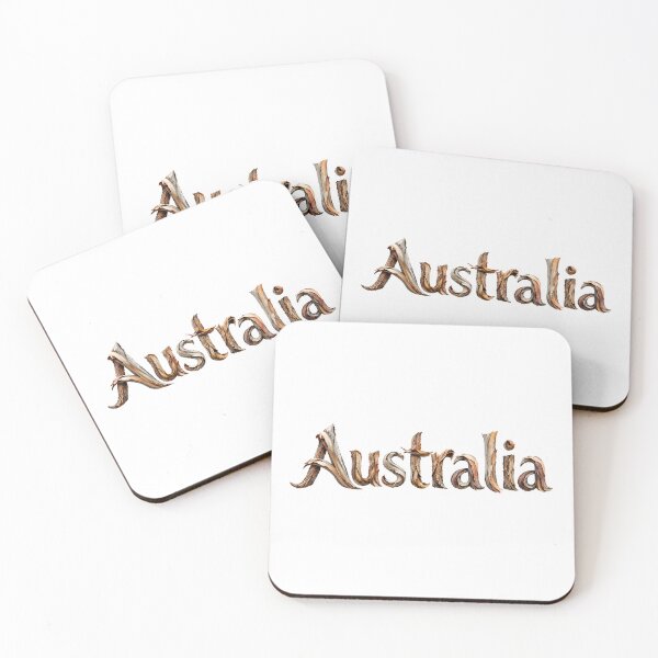 Item preview, Beautiful Australia Word Art – Scenic Souvenir Design designed and sold by Holiday-Hunter.