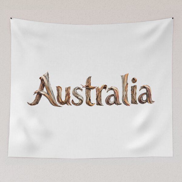 Item preview, Beautiful Australia Word Art – Scenic Souvenir Design designed and sold by Holiday-Hunter.