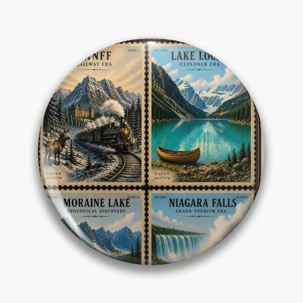 Item preview, Canada National Treasures Vol. I – Banff, Lake Louise & Moraine Lake,Niagara Falls designed and sold by Easternpantry.