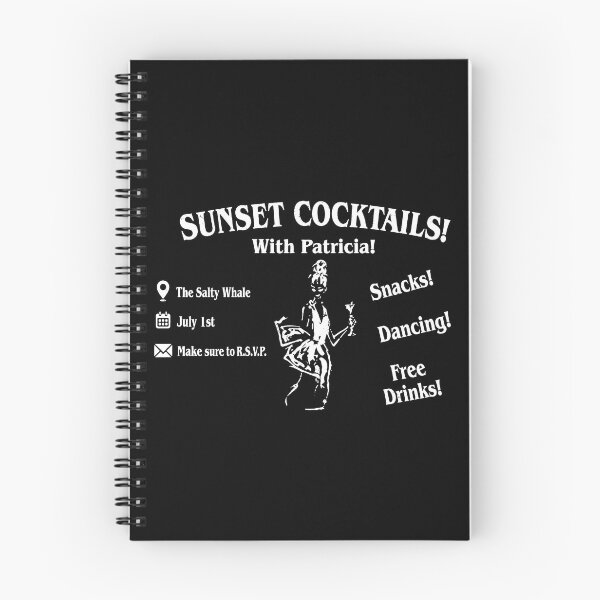 Item preview, Sunset Cocktails With Patricia Vintage 90s Movie 2 designed and sold by Kovav.