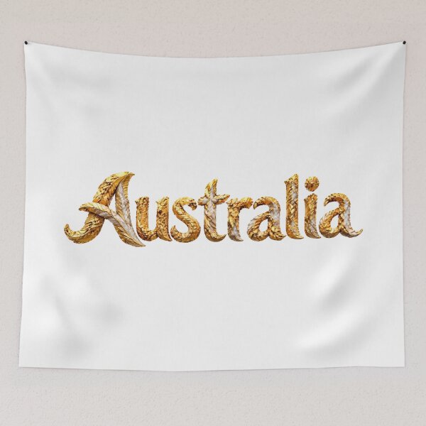 Item preview, Australia Travel Typography – Australian Adventure Souvenir designed and sold by Holiday-Hunter.