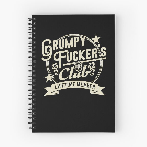 Item preview, Retro Grumpy Fuckers Club Lifetime Member  designed and sold by suhairee-studio.