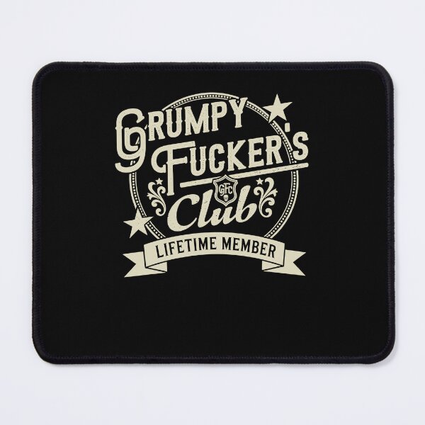 Item preview, Retro Grumpy Fuckers Club Lifetime Member  designed and sold by suhairee-studio.