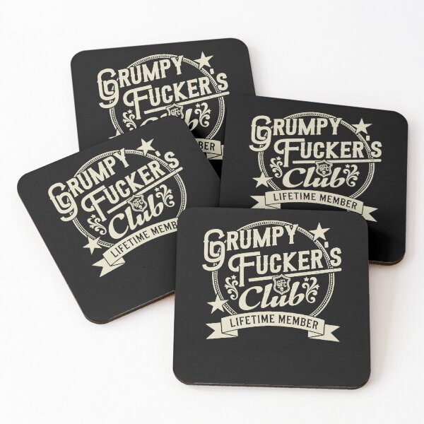 Item preview, Retro Grumpy Fuckers Club Lifetime Member  designed and sold by suhairee-studio.