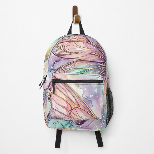 Item preview, Celestial Prism Butterfly Wings – Ethereal Watercolor Fantasy Illustration designed and sold by Dream Bloom Gallery.
